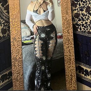 Slitweave x Braided Flare Pants